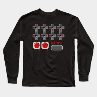 Old School Cheat Code Long Sleeve T-Shirt